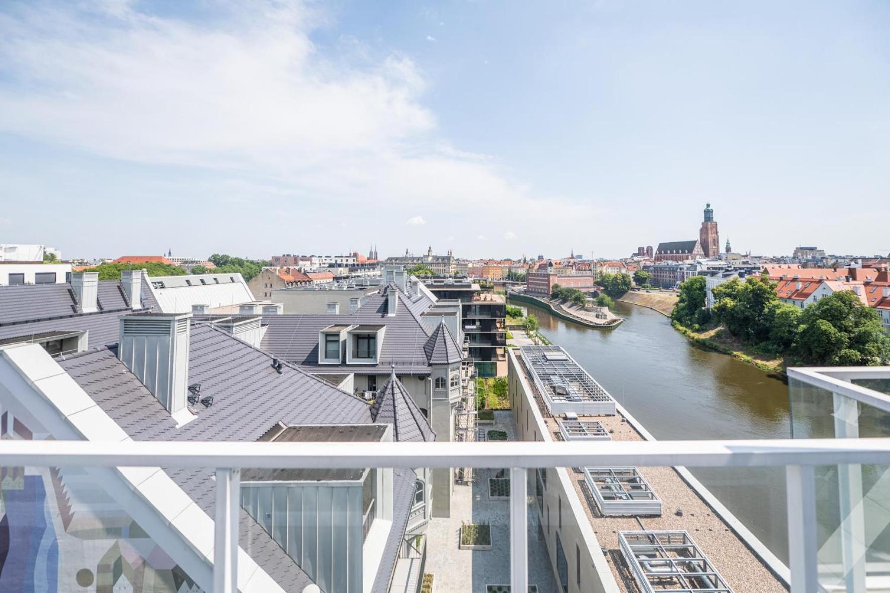 Nice View Apartment, Free Underground Parking, City Square 6 Min Breslau Exterior foto