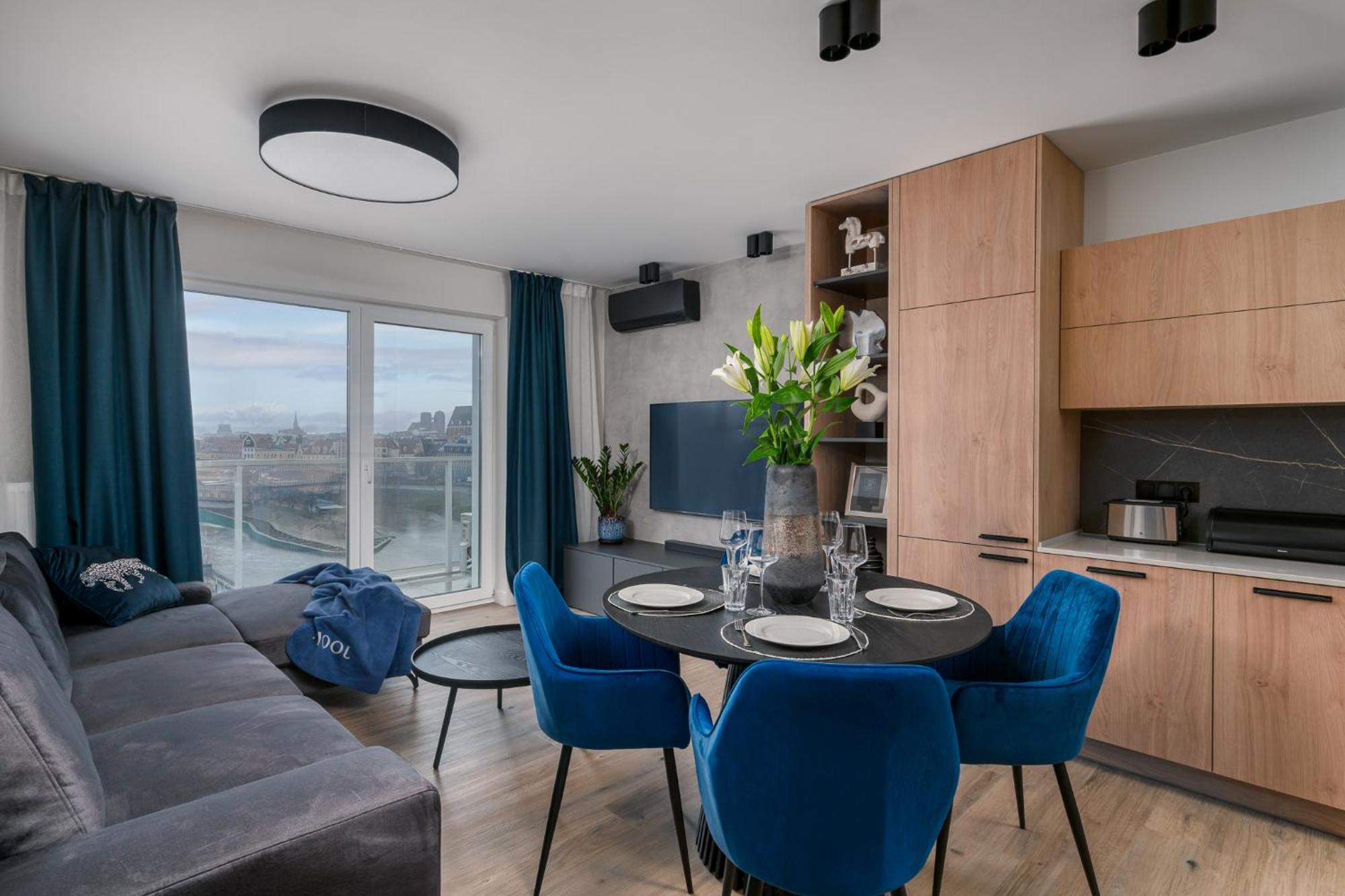 Nice View Apartment, Free Underground Parking, City Square 6 Min Breslau Exterior foto